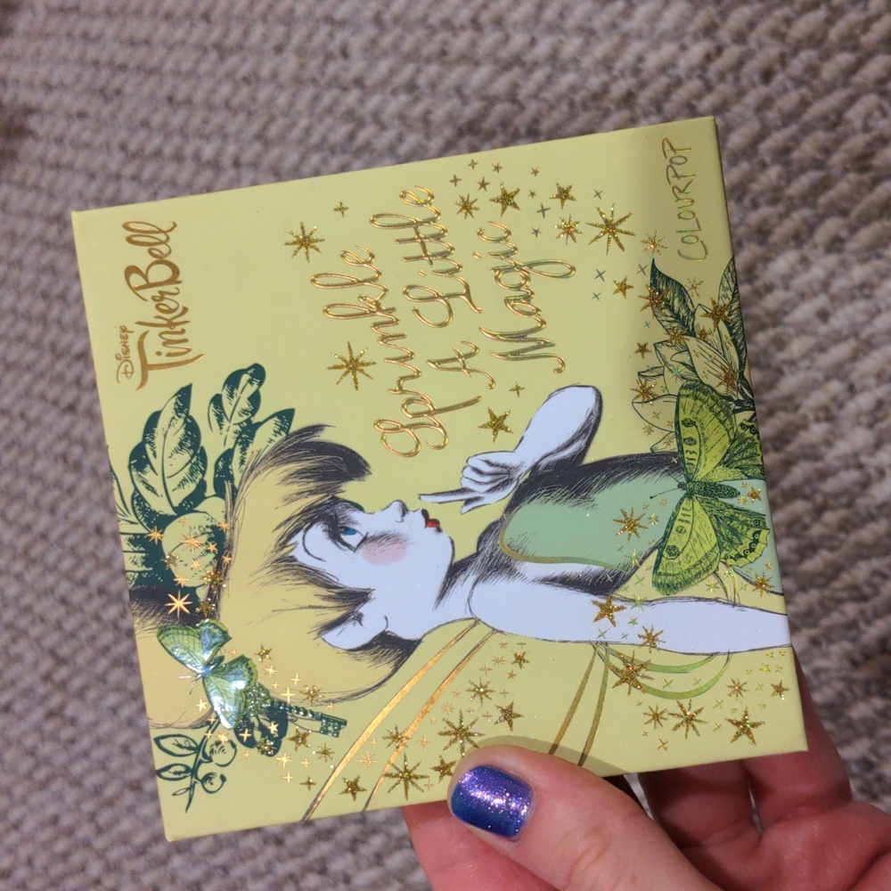 Colourpop Tinkerbell palette